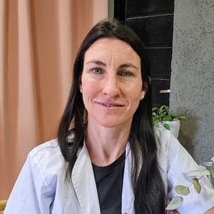 Retrato de Cande Manzano, licenciada en nutrición